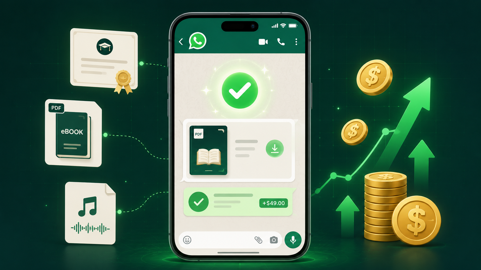 How to Sell Digital Products on WhatsApp and Make Passive Income
