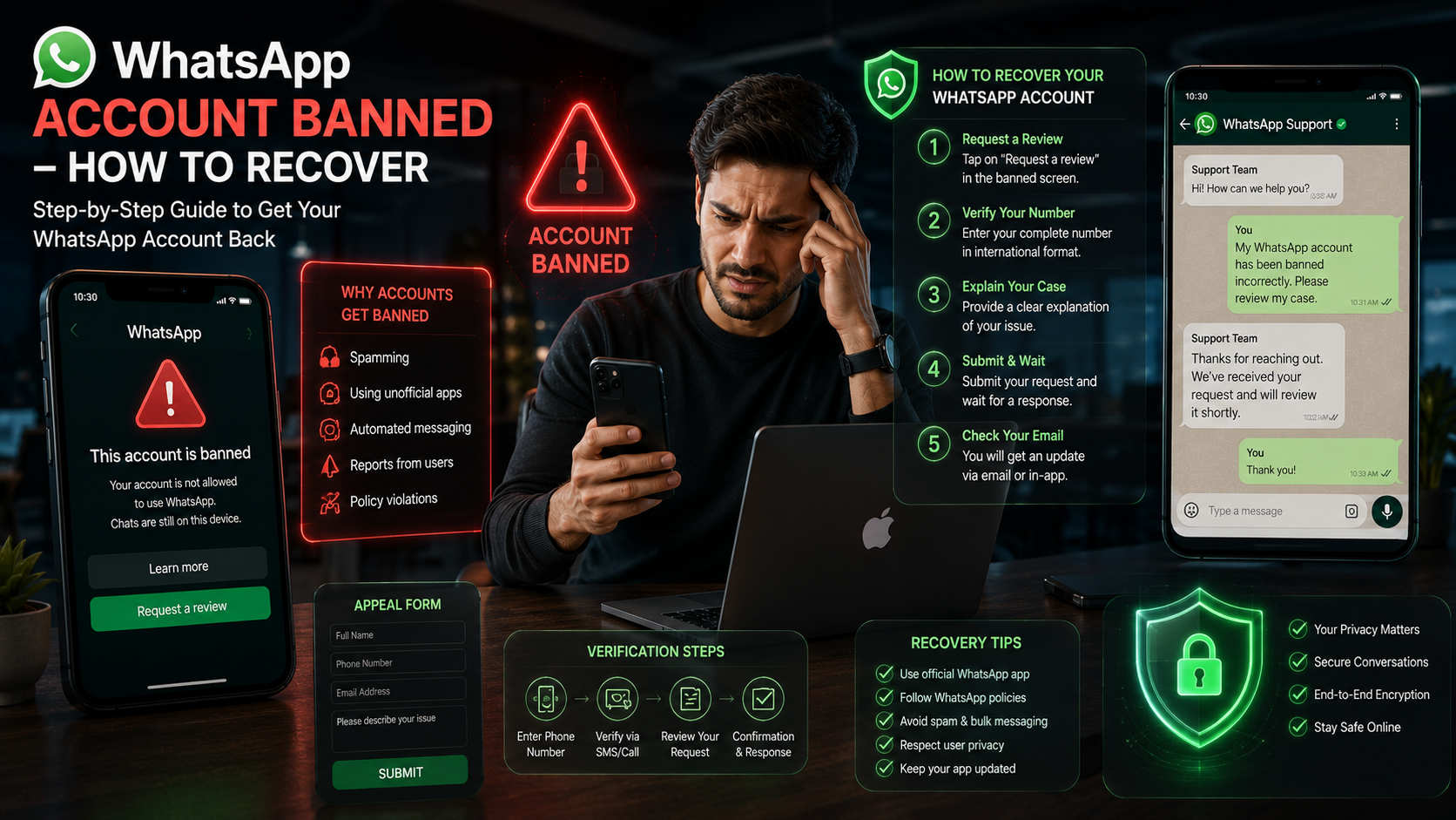 WhatsApp Account Banned — How to Recover Your Account Fast in 2026