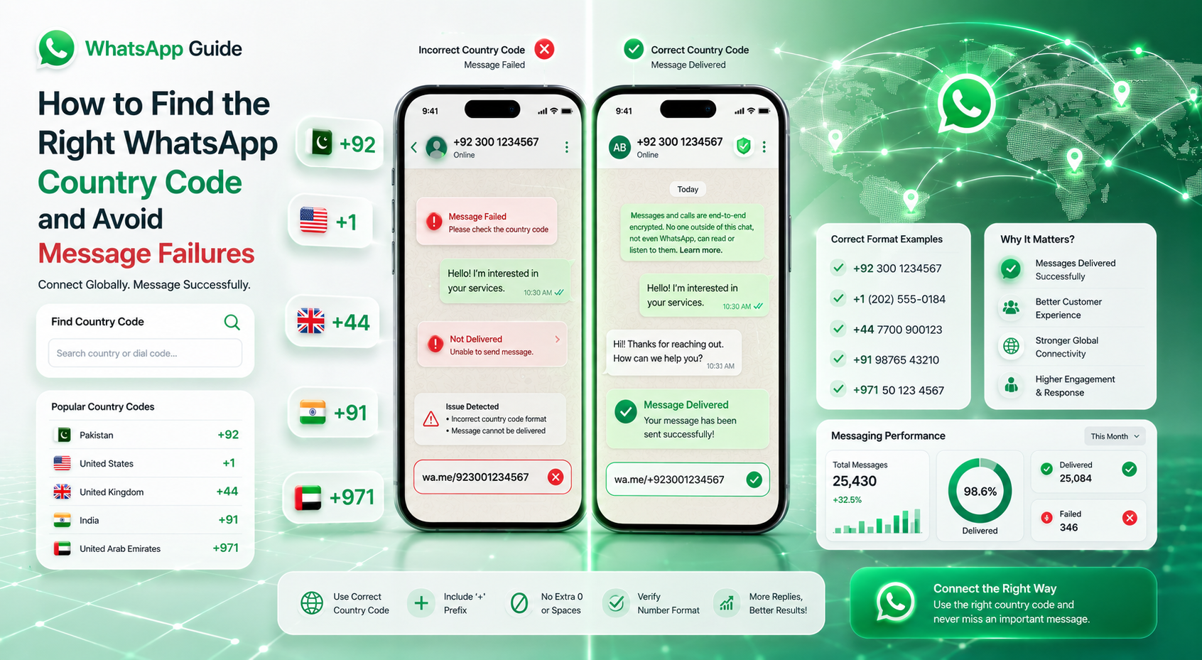 How to Find the Right WhatsApp Country Code