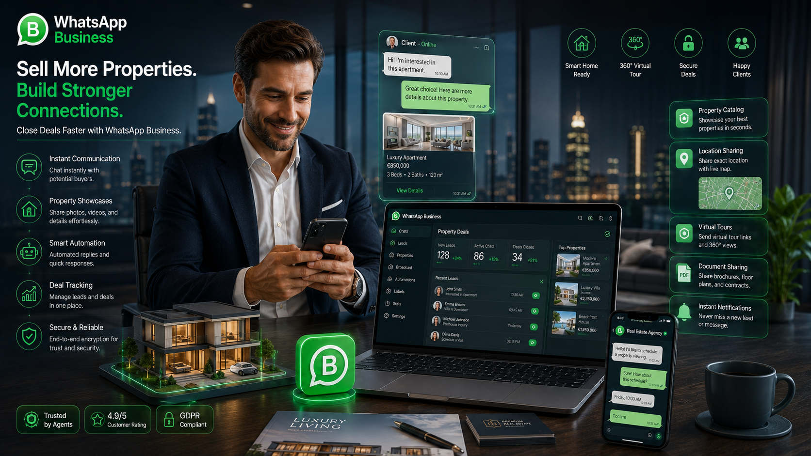 How Real Estate Agents Close More Deals Using WhatsApp in 2026